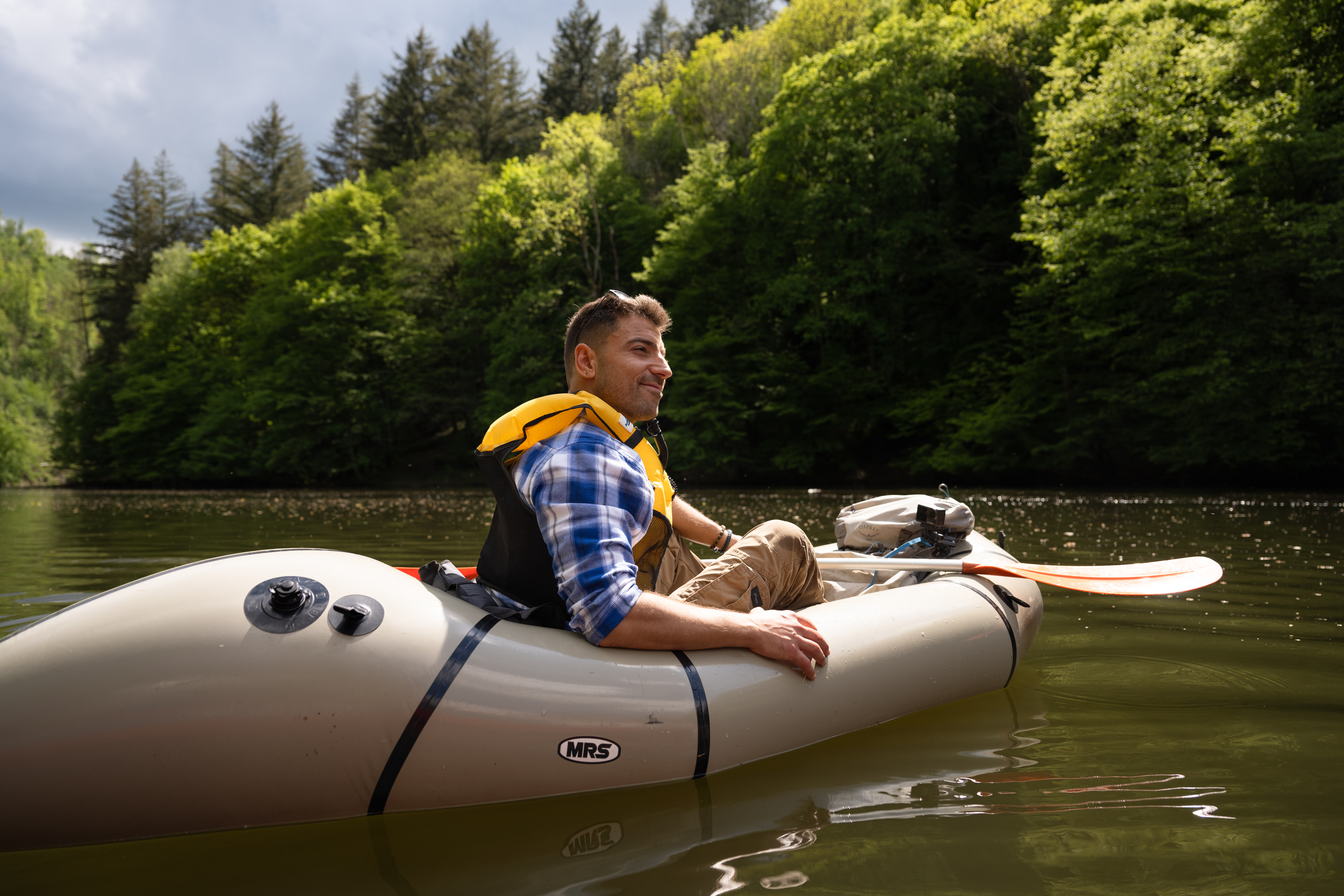 Lac de Nisramont - Packraft
