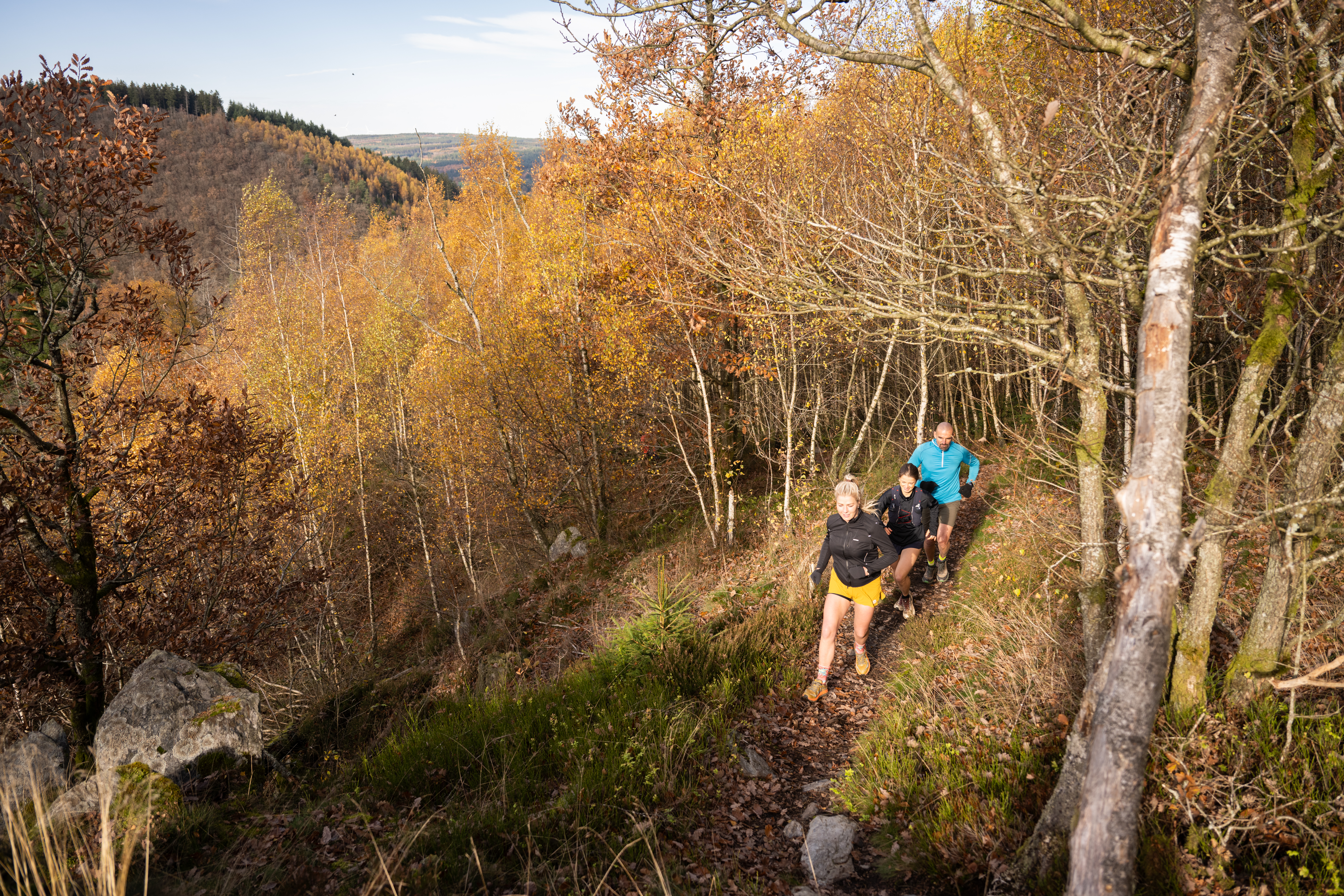 Trail en pleine nature