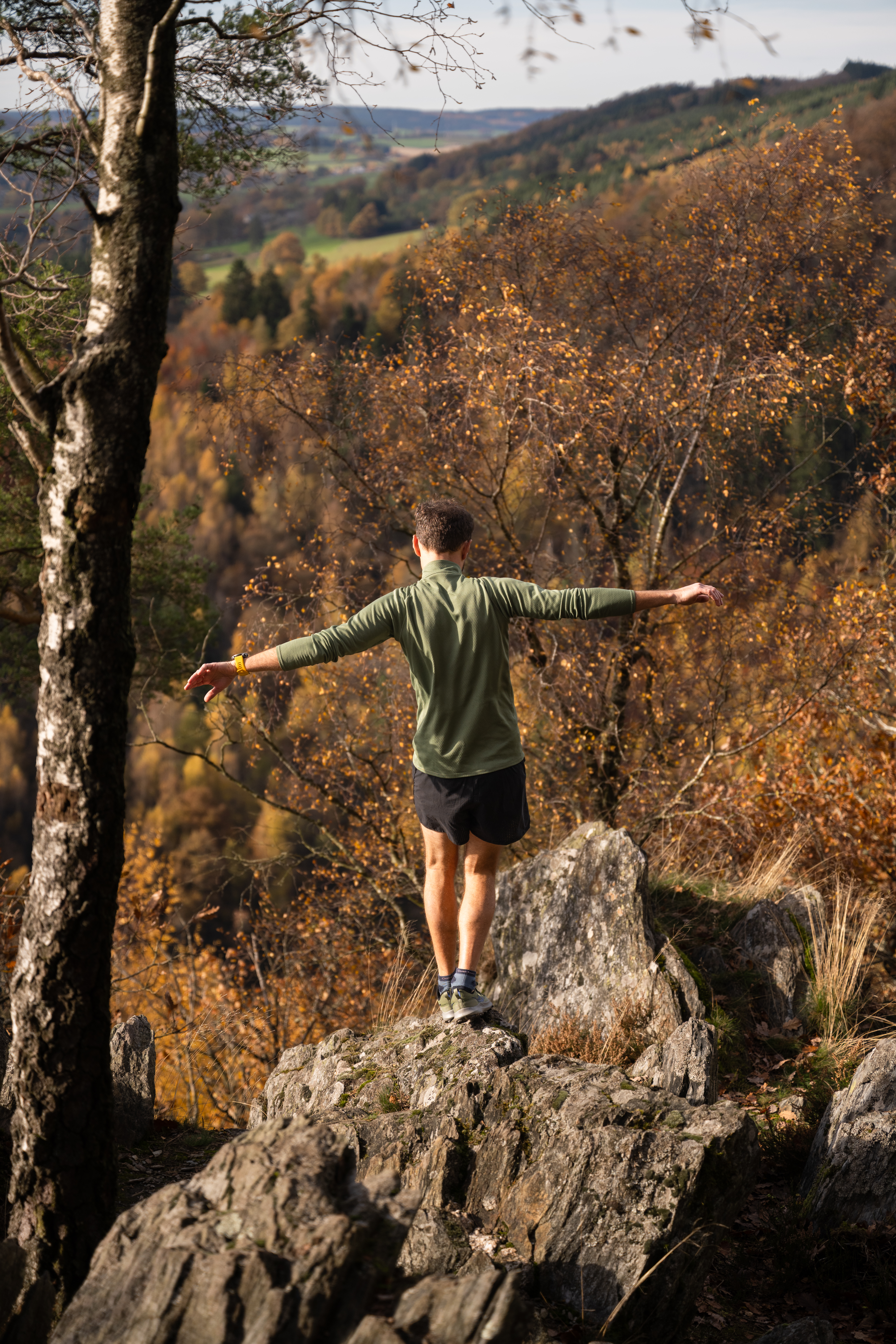 Sportif dans la nature