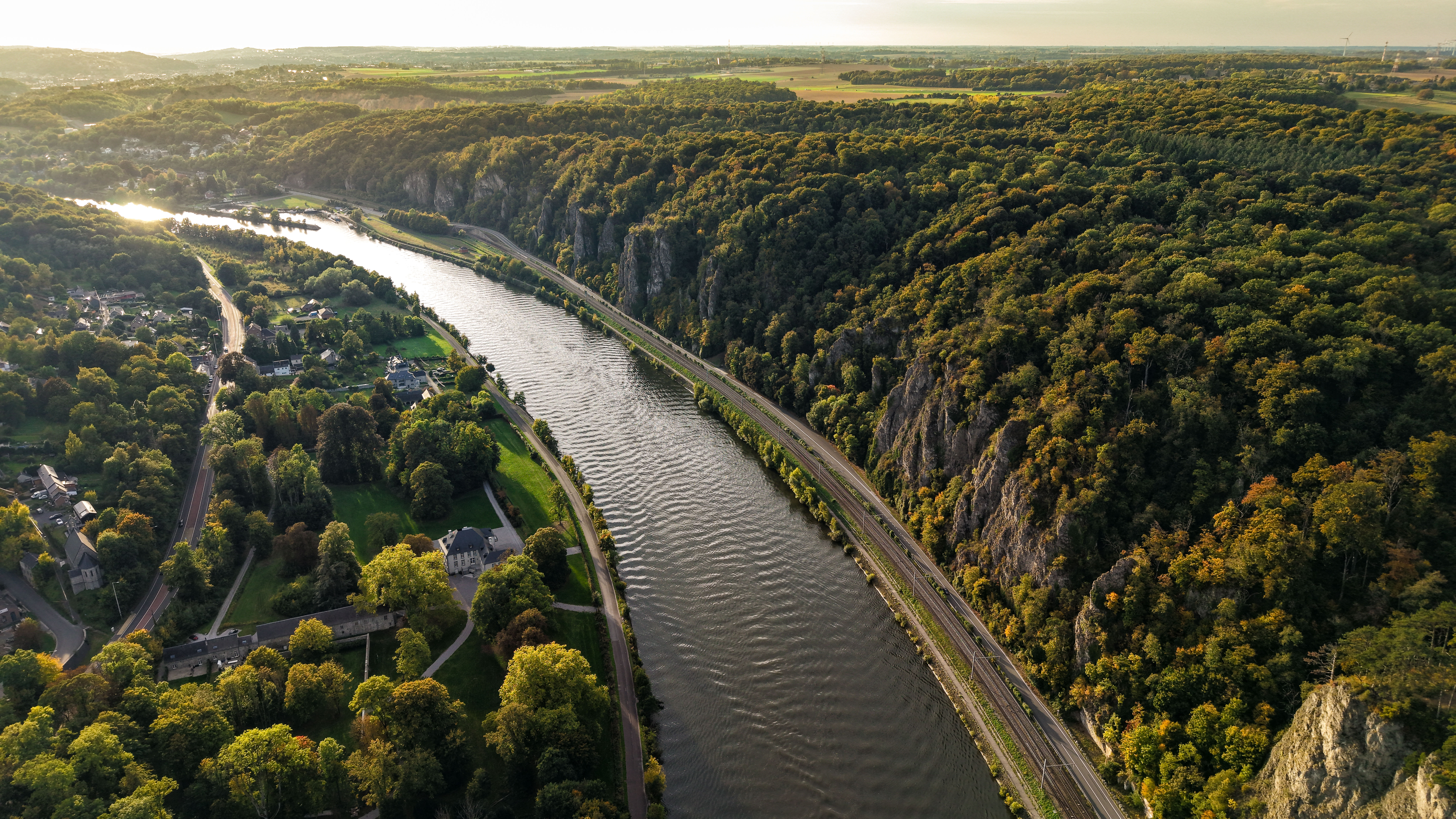 Vue sur la Meuse